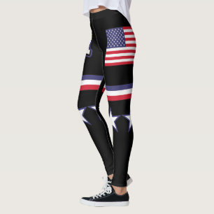 Leggings Drapeau des États-Unis