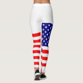 Leggings Drapeau des Etats-Unis d'Amérique - vos idées (Dos)