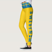 Leggings Drapeau des guêtres | de la Suède mini de luxe (Gauche)