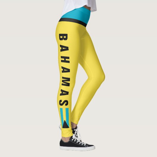 Leggings Drapeau des guêtres | des Bahamas mini (Droite)