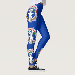 Leggings Drapeau des Îles Mariannes du Nord