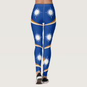 Leggings Drapeau des Îles Marshall (Dos)