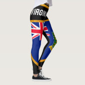Leggings Drapeau des îles Vierges (Droite)