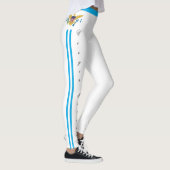 Leggings Drapeau des îles Vierges américaines (Droite)