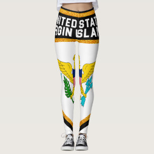 Leggings Drapeau des Îles Vierges américaines