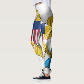 Leggings Drapeau des îles Vierges américaines (Gauche)