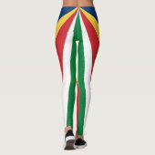 Leggings Drapeau des Seychelles (Dos)