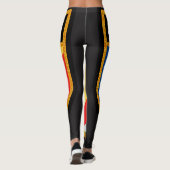 Leggings Drapeau des Seychelles (Dos)