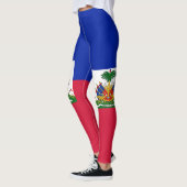 Leggings Drapeau d'Haïti (Gauche)