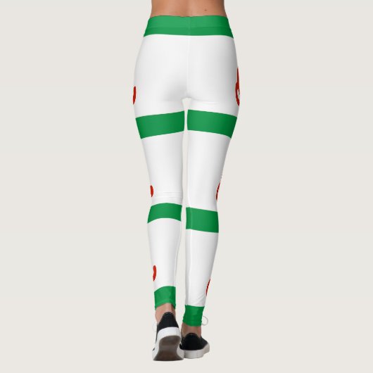 Leggings Drapeau d'Ingouchie (Dos)