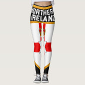 Leggings Drapeau d'Irlande du Nord (Devant)