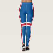 Leggings Drapeau d'Islande (Dos)