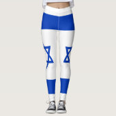 Leggings Drapeau d'Israël (Devant)