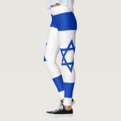 Leggings Drapeau d'Israël (Gauche)
