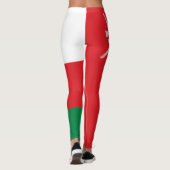 Leggings Drapeau d'Oman (Dos)