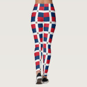 Leggings Drapeau dominicain (Dos)