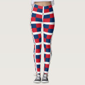 Leggings Drapeau dominicain (Devant)