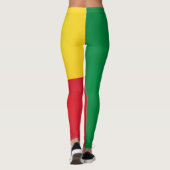 Leggings Drapeau du Bénin cool (Dos)
