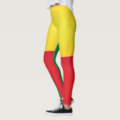 Leggings Drapeau du Bénin cool (Gauche)