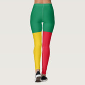 Leggings Drapeau du Bénin patriotique (Dos)