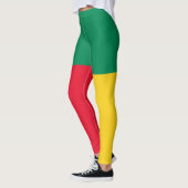 Leggings Drapeau du Bénin patriotique (Gauche)