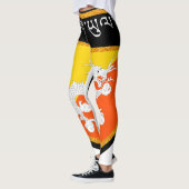Leggings Drapeau du Bhoutan (Gauche)