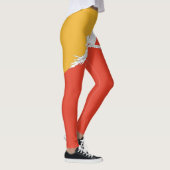 Leggings Drapeau du Bhoutan patriotique (Droite)