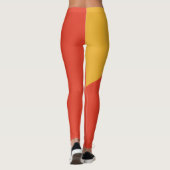 Leggings Drapeau du Bhoutan patriotique (Dos)