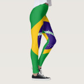Leggings Drapeau du Brésil (Droite)
