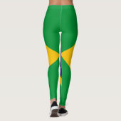 Leggings Drapeau du Brésil (Dos)