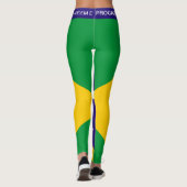 Leggings Drapeau du Brésil (Dos)