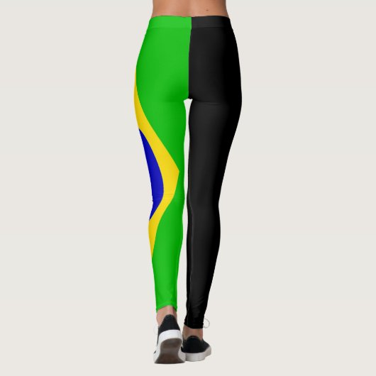Leggings Drapeau du Brésil (Dos)
