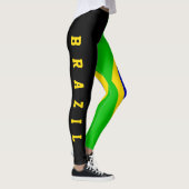 Leggings Drapeau du Brésil (Droite)