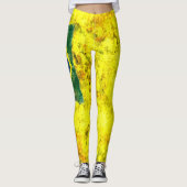 Leggings Drapeau du Brésil (Devant)