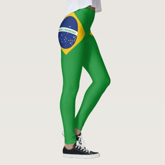 Leggings Drapeau du Brésil Bandeira do Brasil (Droite)
