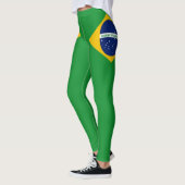 Leggings Drapeau du Brésil Bandeira do Brasil (Gauche)