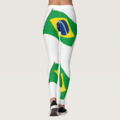 Leggings Drapeau du Brésil Thunder_Cove (Dos)