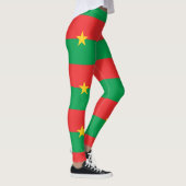 Leggings Drapeau du Burkina Faso (Droite)