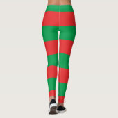 Leggings Drapeau du Burkina Faso (Dos)