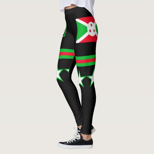 Leggings Drapeau du Burundi (Gauche)