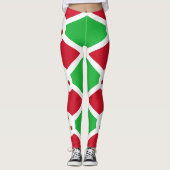 Leggings Drapeau du Burundi patriotique (Devant)