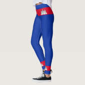Leggings Drapeau du Cambodge (Gauche)