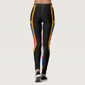 Leggings Drapeau du Cambodge (Dos)