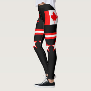 Leggings Drapeau du Canada