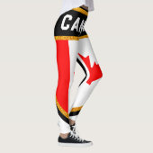 Leggings Drapeau du Canada (Droite)