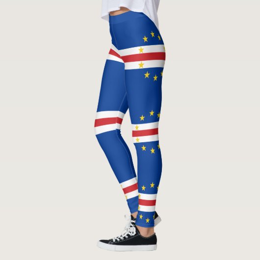 Leggings Drapeau du Cap-Vert (Gauche)