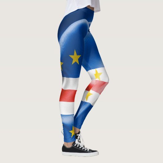 Leggings Drapeau du Cap-Vert (Droite)