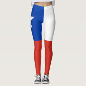 Leggings Drapeau du Chili (Devant)