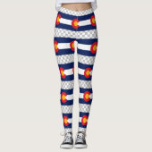 LEGGINGS DRAPEAU DU COLORADO (Devant)