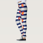 LEGGINGS DRAPEAU DU COLORADO (Gauche)